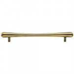 M Marcus Heritage Brass T-Bar Raindrop Design Cabinet Pull 256mm Centre to Centre